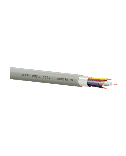 კაბელი CCTV CABLE 1+2 Mini Coax (2 x 0,50) (100m) (40957)