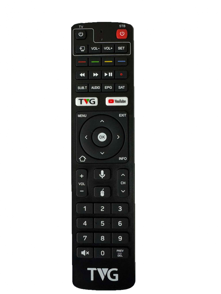 TV BOX-ის bluetooth მართვის პულტი