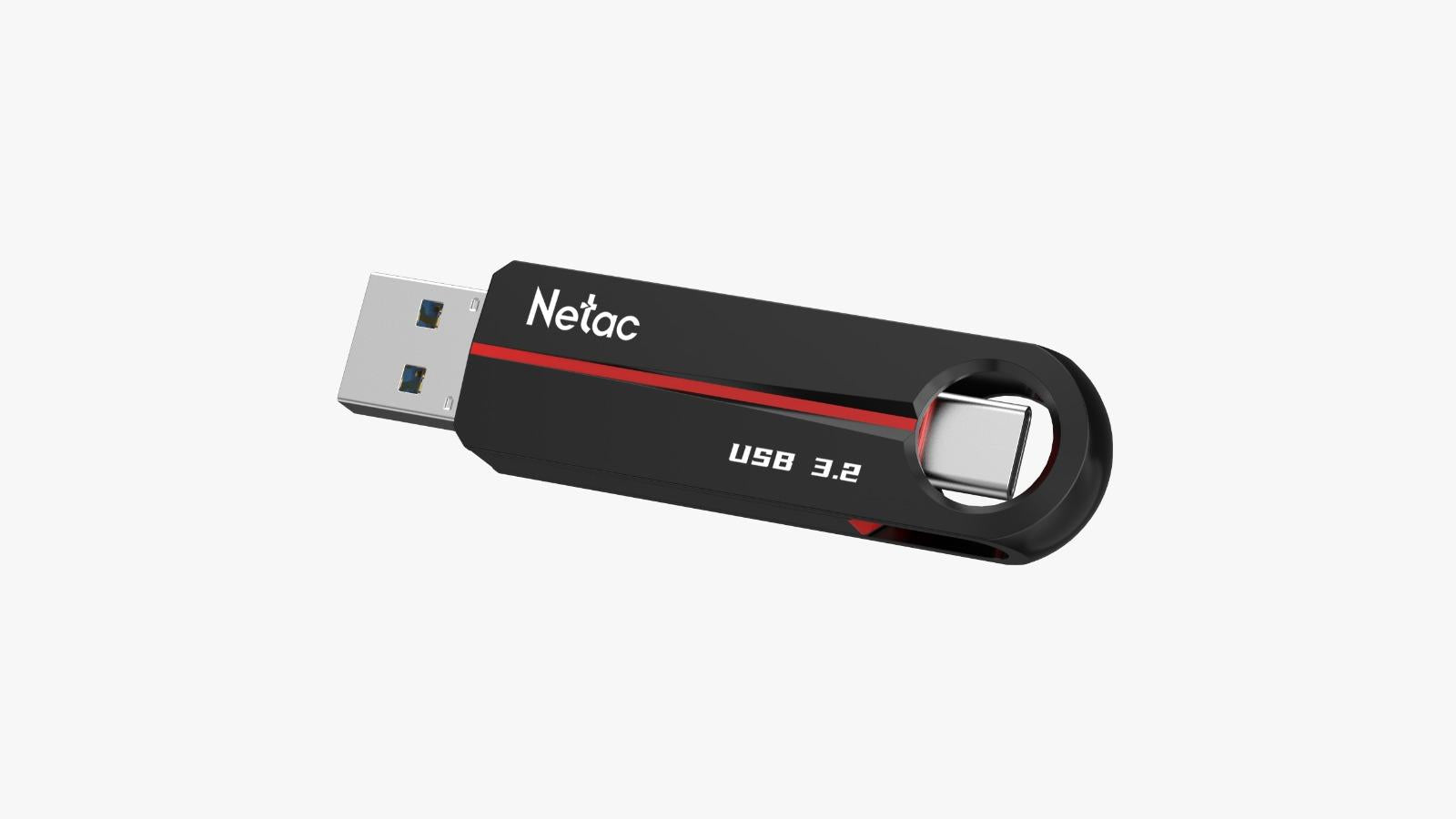 NETAC, US18, 64GB, USB 3.2 + TypeC
