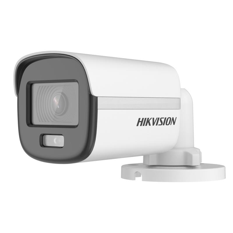 კამერა,Hikvision, DS-2CE10DF0T-F, 2.8mm,HDTVI,2mp,Bullet,Fix,WL20m,ColorVu,Metal