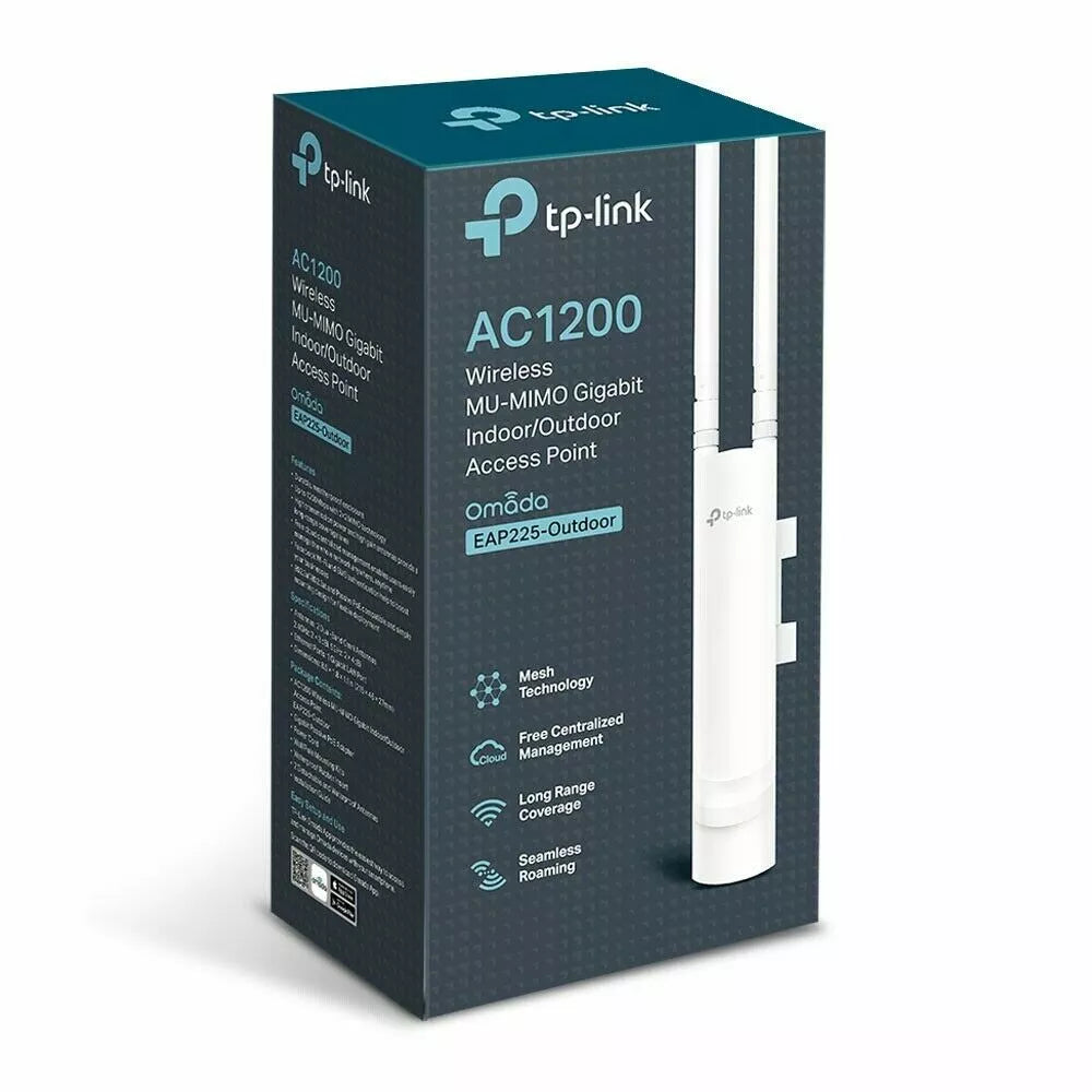 როუტერი EAP225-Outdoor, AC1200,WiFi5, Wireless MU-MIMO Gigabit Indoor/Outdoor Access Point,IP65