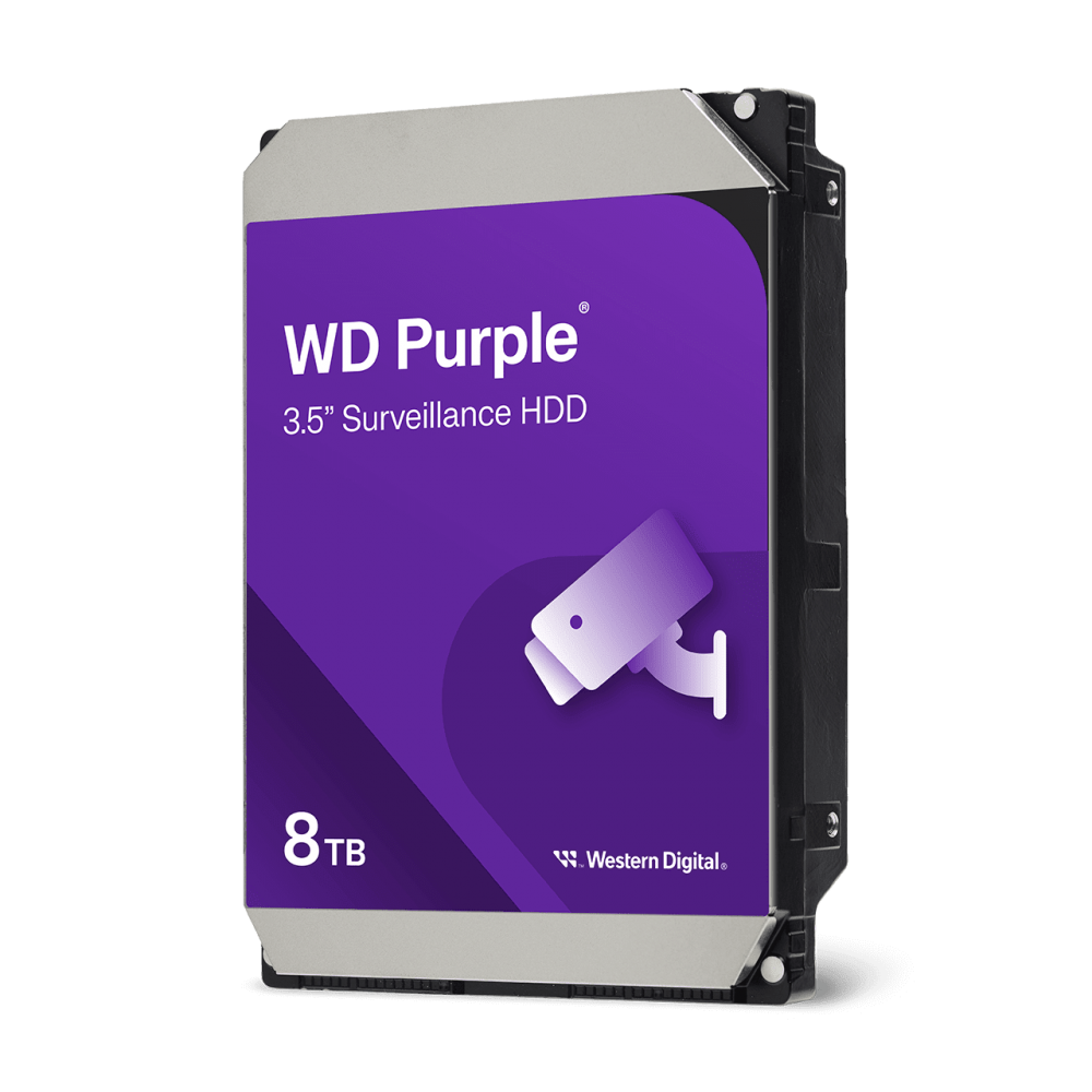 მყარი დისკი - 8TB SATA HDD WD Purple, WD85PURU