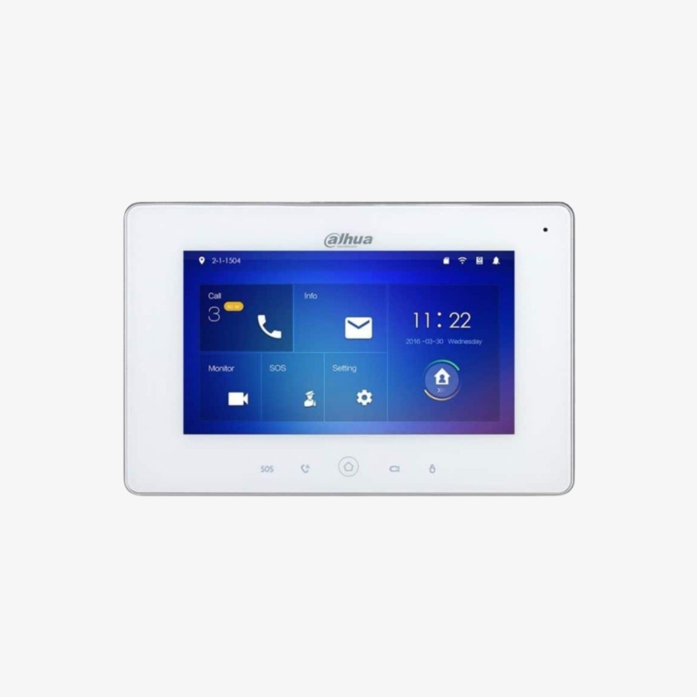 ქსელური ვიდეო დომოფონის მონიტორი Dahua VTH5221DW-S2
