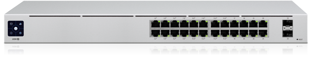 მართვადი PoE სვიჩი - Standard 24 PoE, Ubiquiti