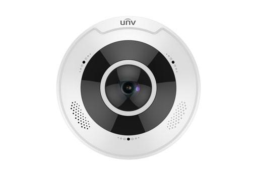 IP კამერა - 12მპ, VF, Dome, IK10, 360°, Mic, SD, ANR, Speaker, Uniview