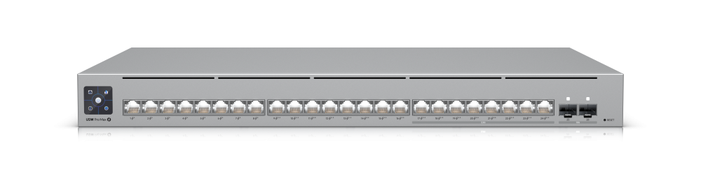 მართვადი PoE სვიჩი - Pro Max 24 PoE, Ubiquiti