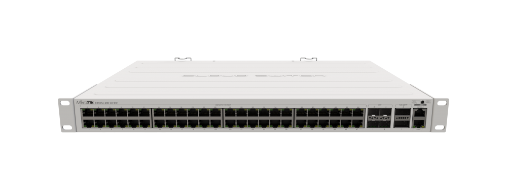 მართვადი სვიჩი - CRS354, L3, 48G, 4S+, 2QSFP+, MikroTik