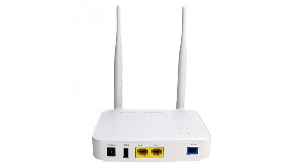 xPON ONU, 1 GPON/EPON port, 1GE,1 FE, WiFi n - BDCOM