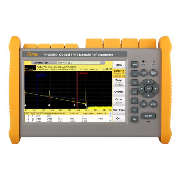 რეფლექტომეტრი (OTDR) 1310nm/1550/1625nm 40/38/38dB