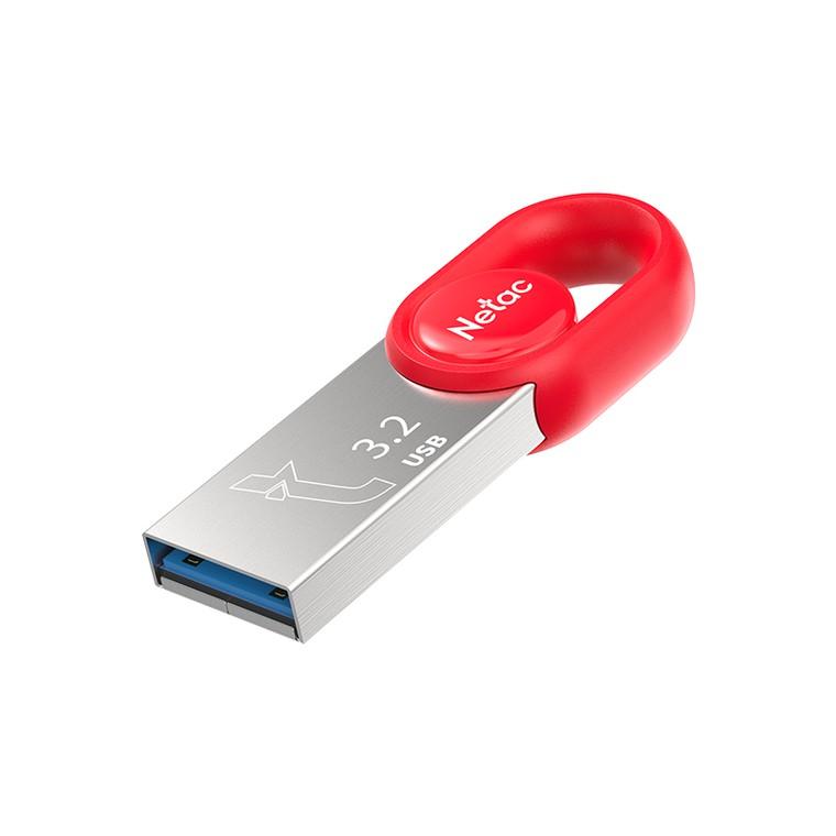 NETAC, UM2, 128GB, USB 3.2, Red