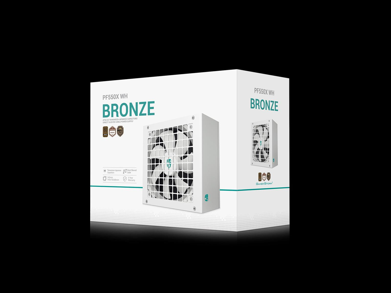 Deepcool, PF500X WH, PSU, White