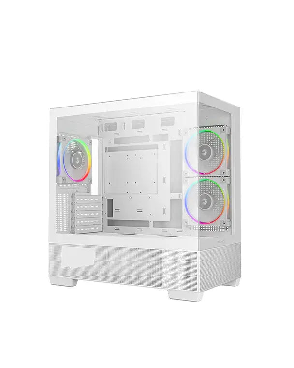 Deepcool, CG380 3F WH, CASE, White.