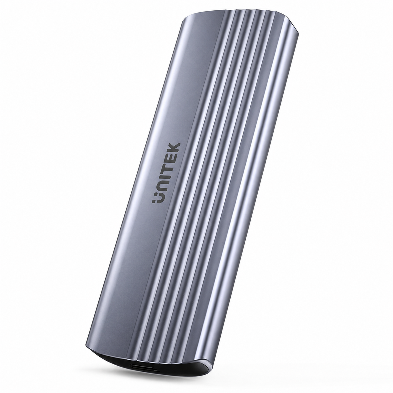 S1241B01, UNITEK, USB Adapter, USB-C 10Gbps to NVMe M.2 SSD Enclosure, up to 8TB , Space Grey.