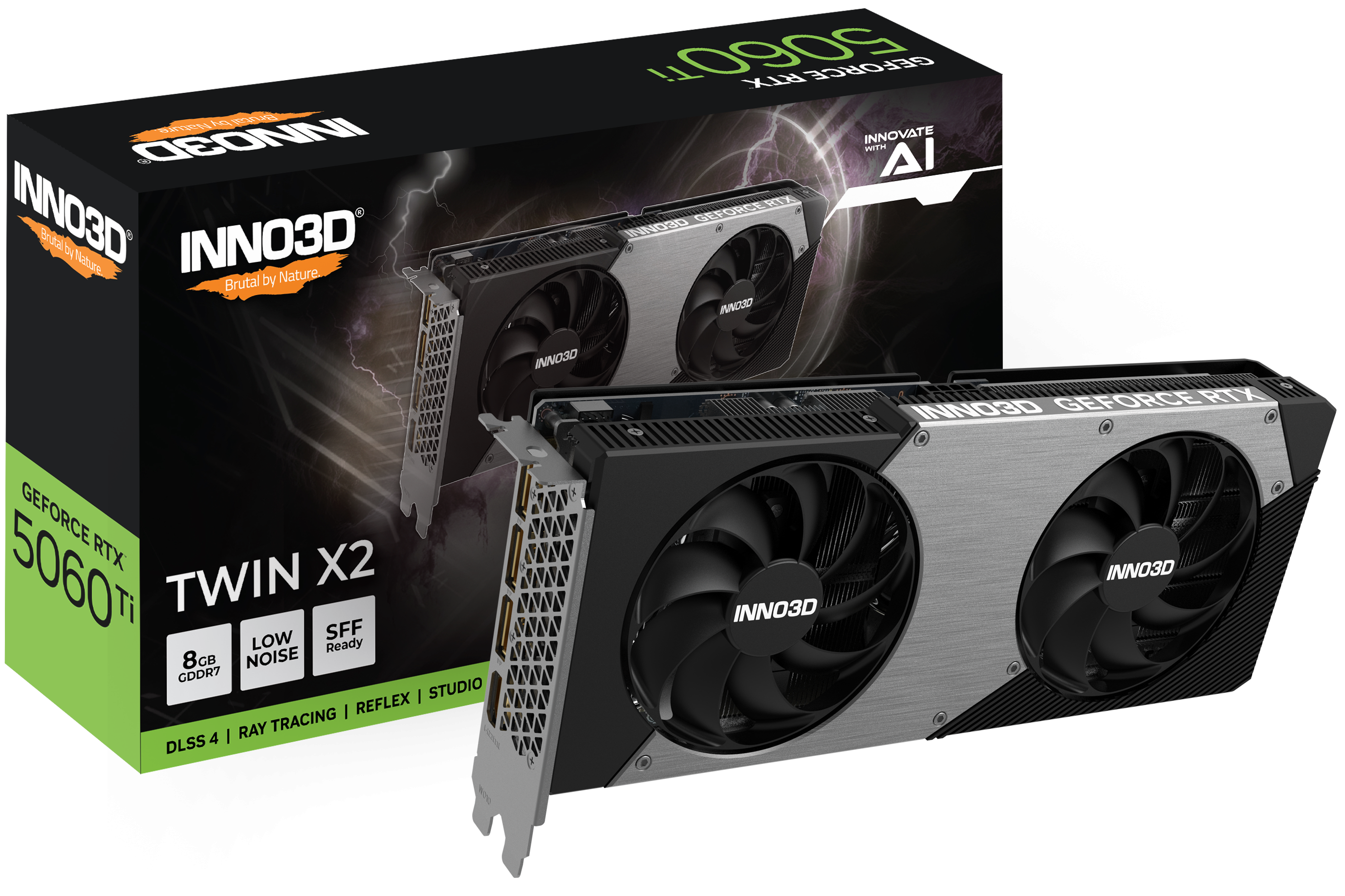 INNO3D GeForce RTX™ 5060 Ti 8GB TWIN X2 OC GDDR7