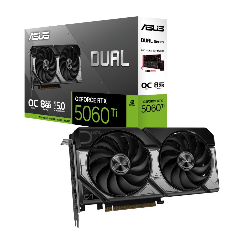 ASUS Dual GeForce RTX™ 5060 Ti 8GB GDDR7