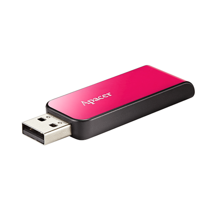 Apacer, AH334, 64GB, USB 2.0, Pink