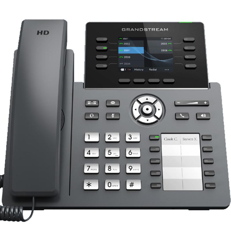 GRP2634 Grandstream GRP2634, Carrier-Grade IP Phones, 8 line keys, 4 SIP accounts, 32 VPK and 10 MPK
