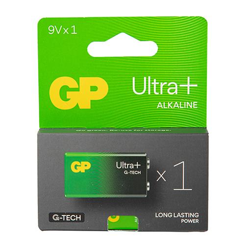 PVA9VUP046, GP, Battery, 9V, 6LR61, Ultra Alkaline.