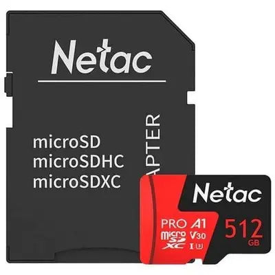 Netac,P500 Extreme Pro, 512GB, Memory Card