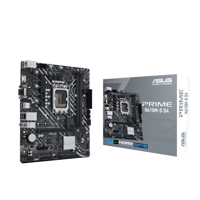 ASUS, PRIME H610M-D D4