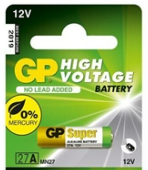 GPPBA27AF002, GP, Battery, 12.0V 27AF-U5 Alkaline for Remote control.
