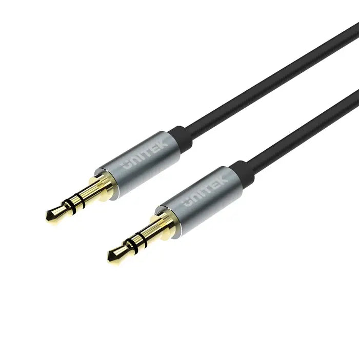 Y-C922ABK, UNITEK 1.5M, 3.5MM AUX Audio Cable - Male to Male