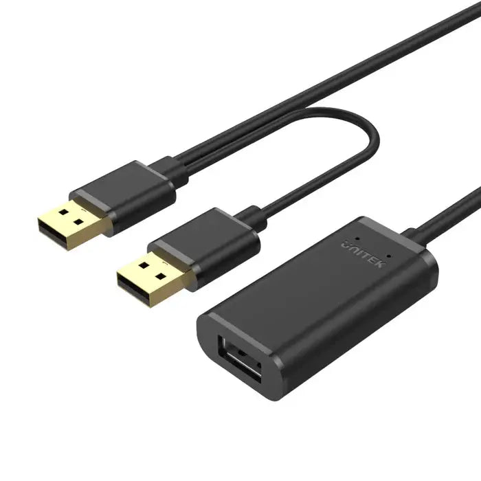 Y-277,UNITEK 5M, USB2.0 Active Extension Cable
