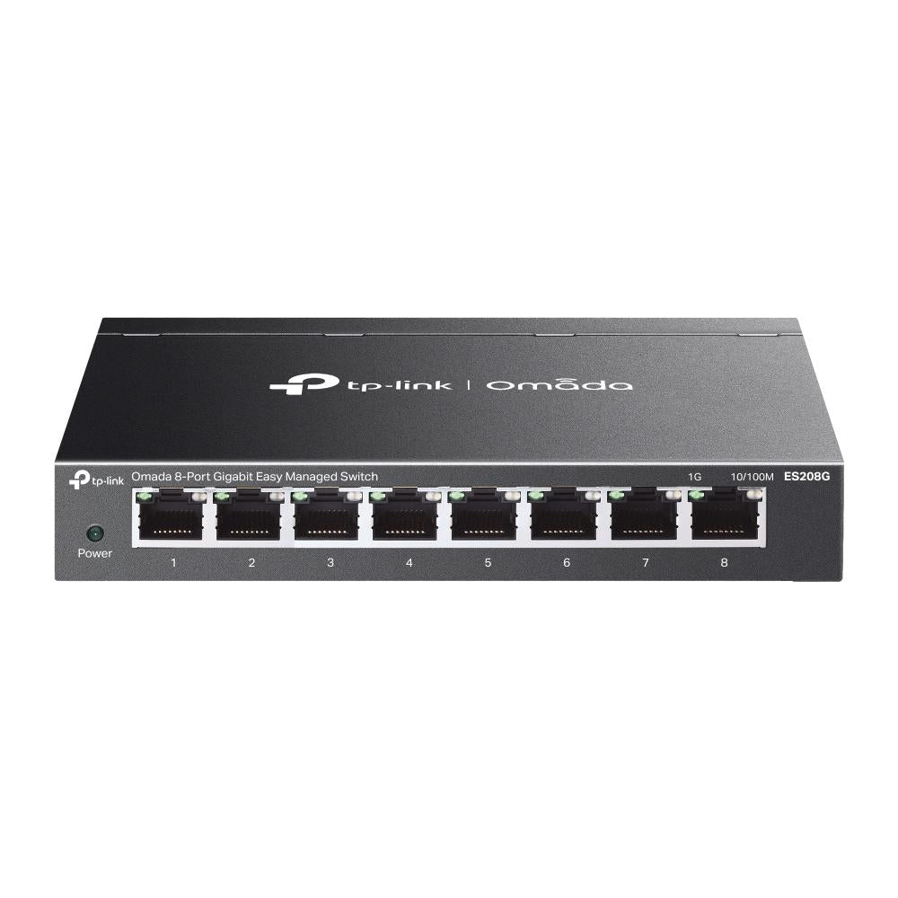 TP-Link, Omada ES208G, Omada 8-Port Gigabit Easy Managed Switch