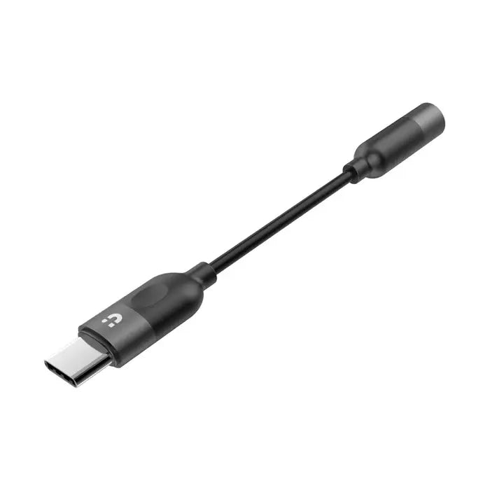 M1204A,UNITEK USB-C to 3.5mm Audio Adaptor, Black Color, With Hi-Fi/DAC