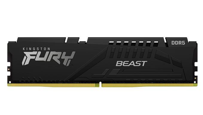 Kingston, FURY Beast RAM 16GB DDR5 6400MHz CL32 DIMM.
