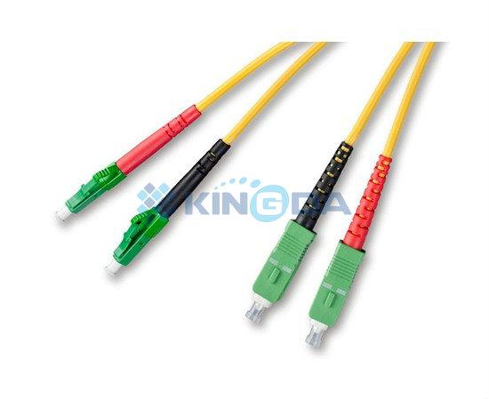 KD-FO6020-A, Kingda, LC/UPC-SC/UPC SM Simplex Jumper, Multimode,5M