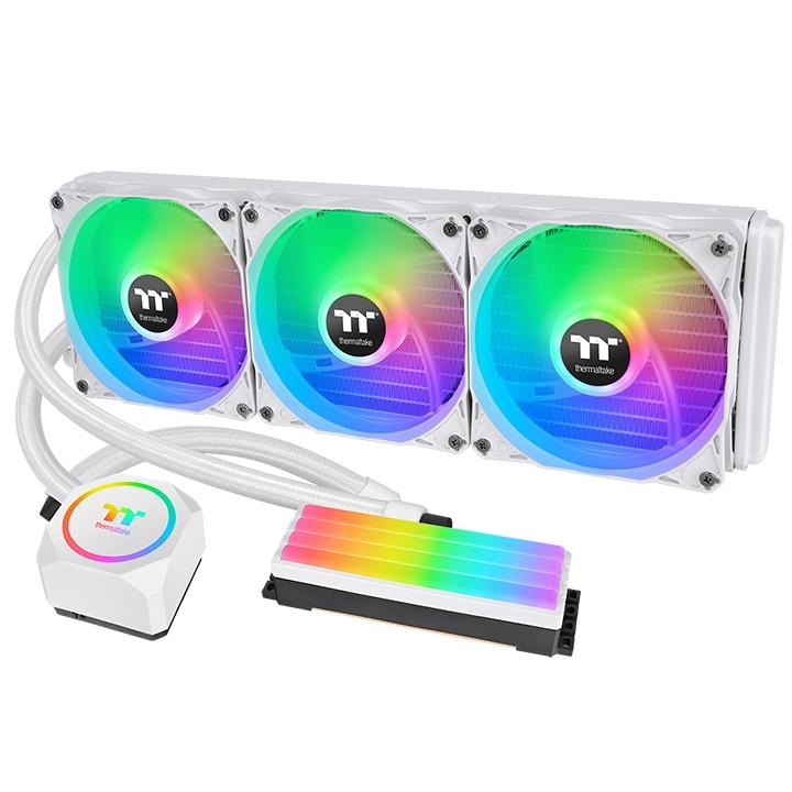 Thermaltake, Floe RC360 CPU &amp; Memory AIO Liquid Cooler, Snow Edition