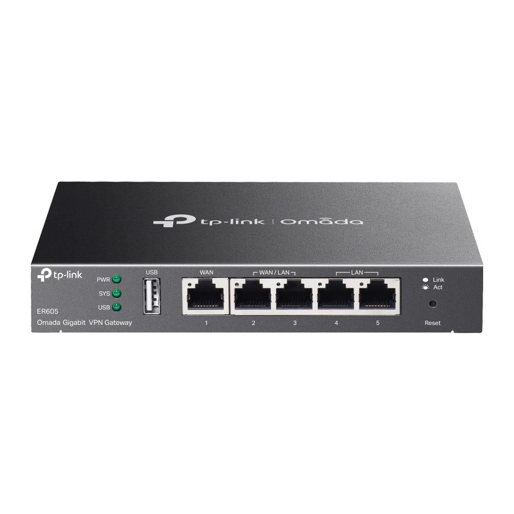 TP-Link, ER605, Omada Gigabit VPN Router