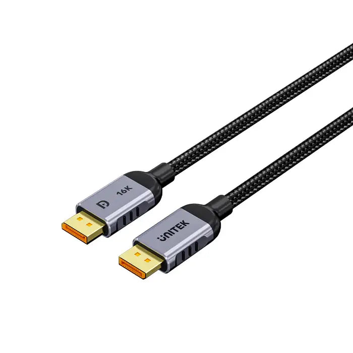 C1626GY01-1.5M, UNITEK, 1.5M DisplayPort 2.1 Cable 16K 60Hz &amp; 8K 120Hz