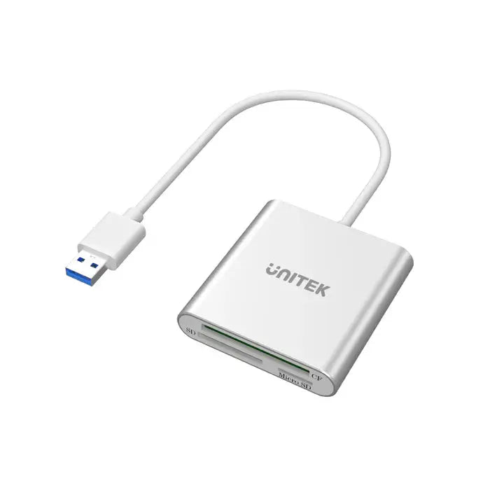 Y-9313, UNITEK, USB Adapter, USB3.0 5 Gb  to Micro SD/SD/CF Card Reader.