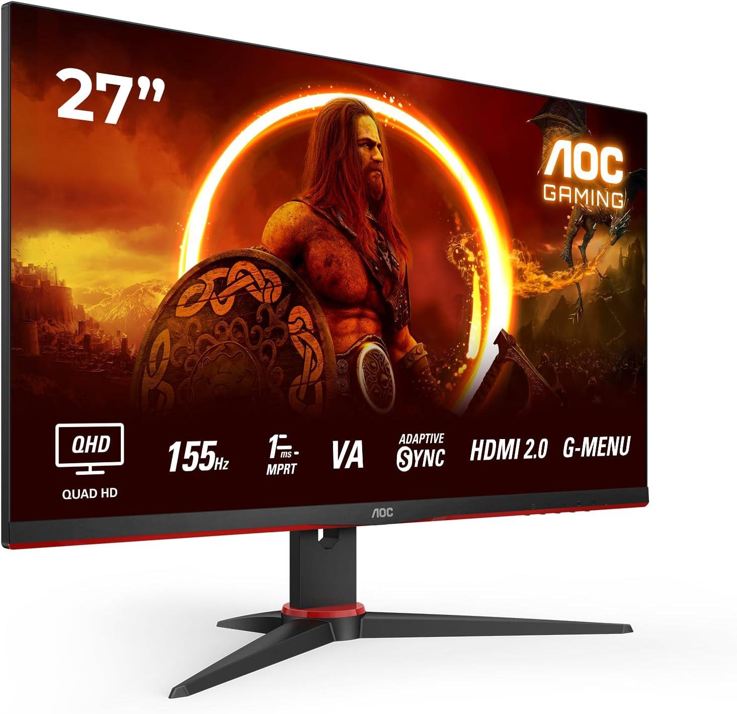 AOC Q27G2E Monitor 27"