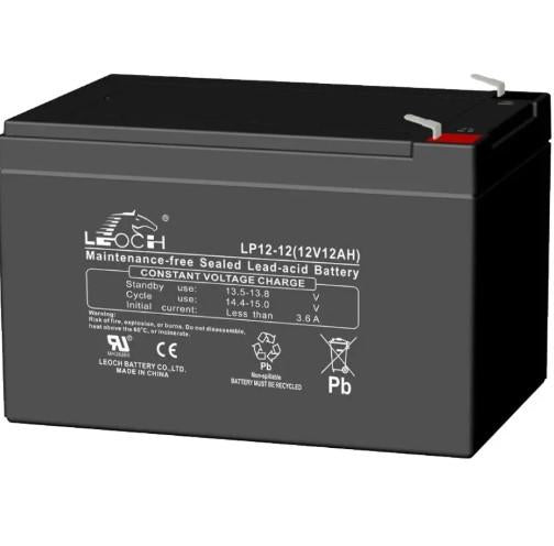LEOCH, LP12-12, 12V 12Ah Rechargeable