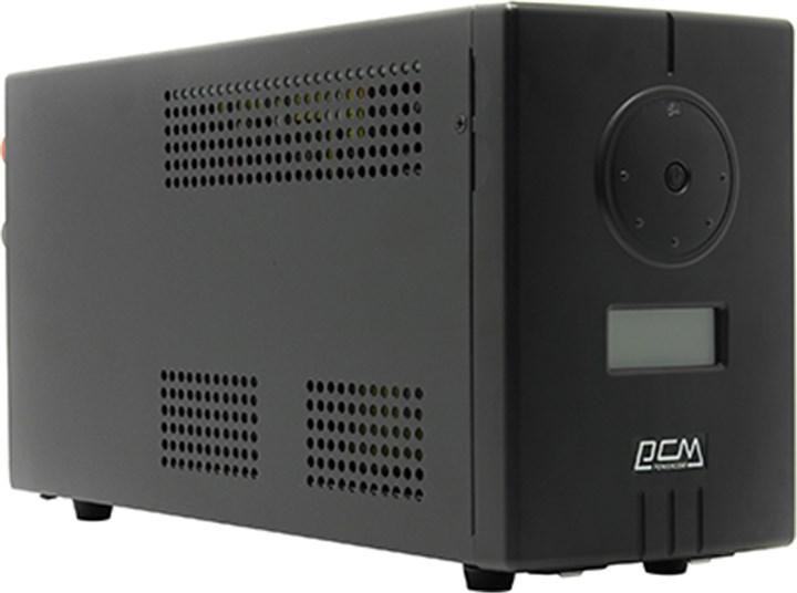 POWERCOM, Inverter, INF-1500AP, 1500VA/1050W, Offline/Standby, 2xSchuko, 208-240VAC, 24V100Ah, USB, Sinewave, Tower, Black.