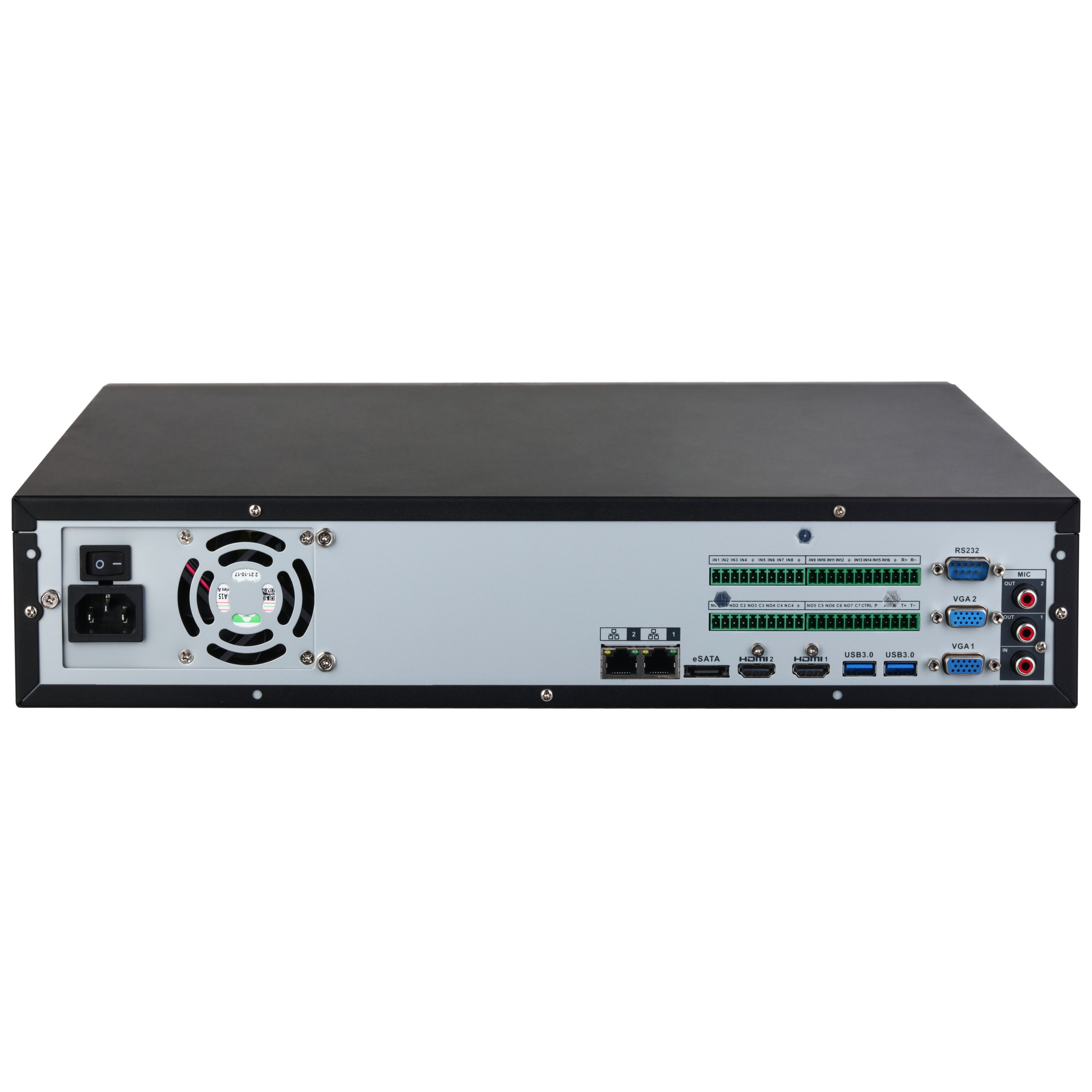 NVR5864-EI2 ქსელური ჩამწერი, WizSense სერია, 64 არხი, 8 სლოტი #581937