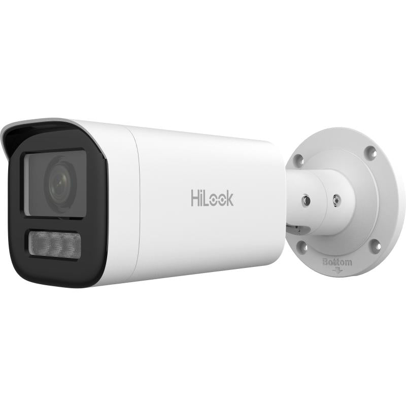 HiLook IPC-B640HA-LZU 2.8-12mm 4მპ გარე Bullet, Motorized Zoom, Mic, SD, IR 50მ