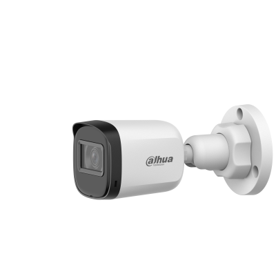 Dahua HAC-B1A21P-U 3.6mm 2მპ Bullet HDCVI კამერა, Mic, IP67, IR 20მ-მდე