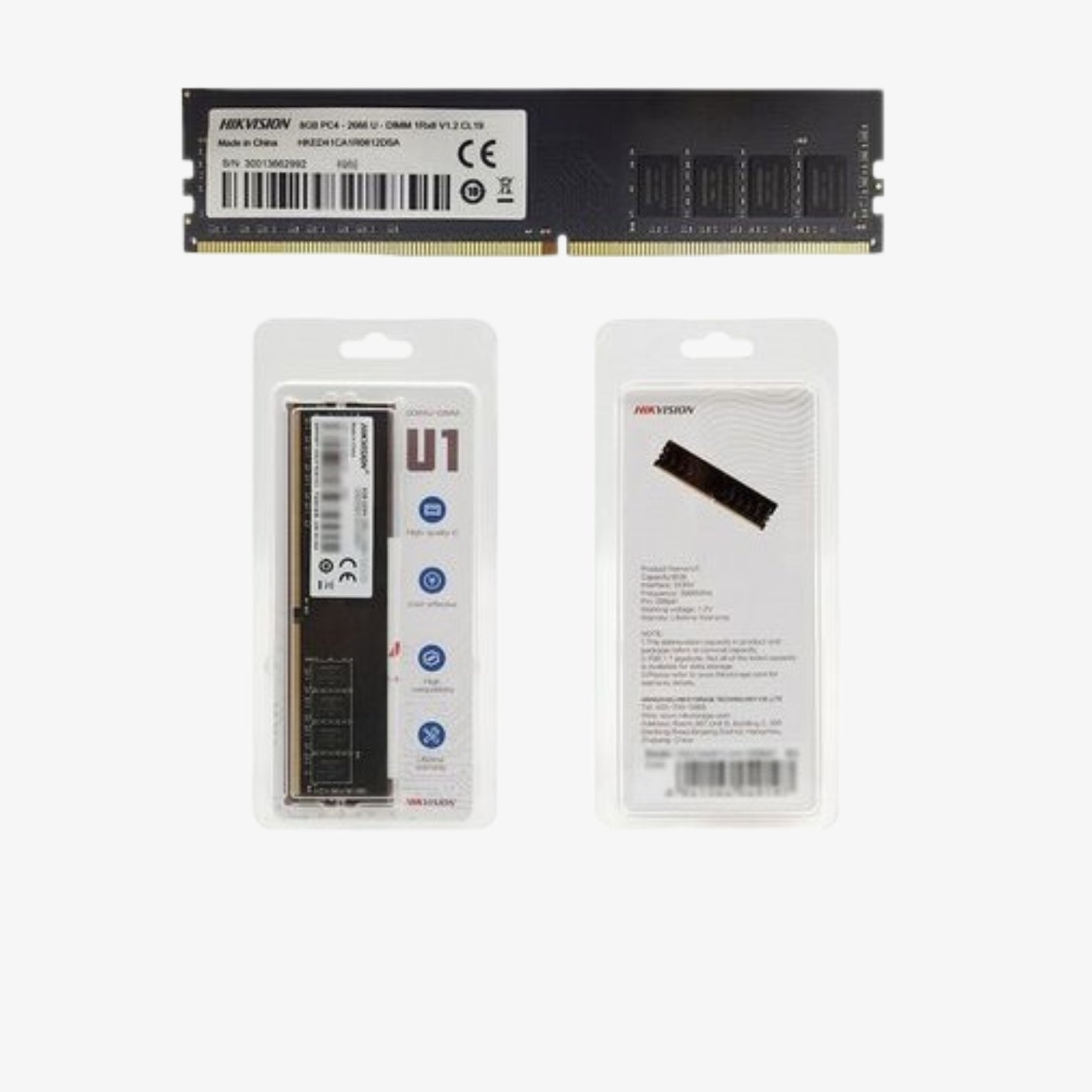 ოპერატიული მეხსიერება Hikvision DDR4 HKED4081CBA1D0ZA1/8G
