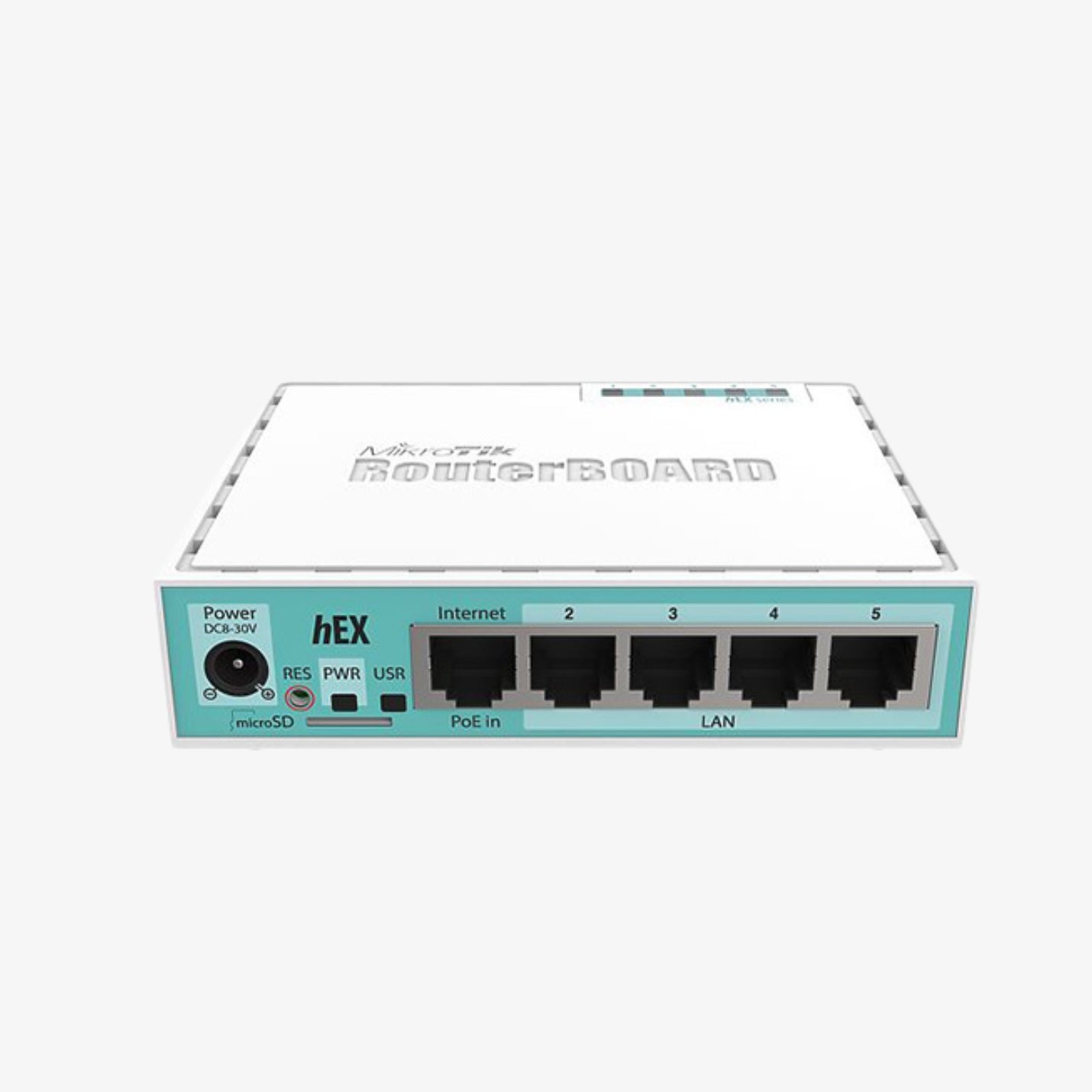 როუტერი MikroTik hEX refresh - Dual Core CPU / 5x Gigabit Port / (RB750Gr3 განახლებული)
