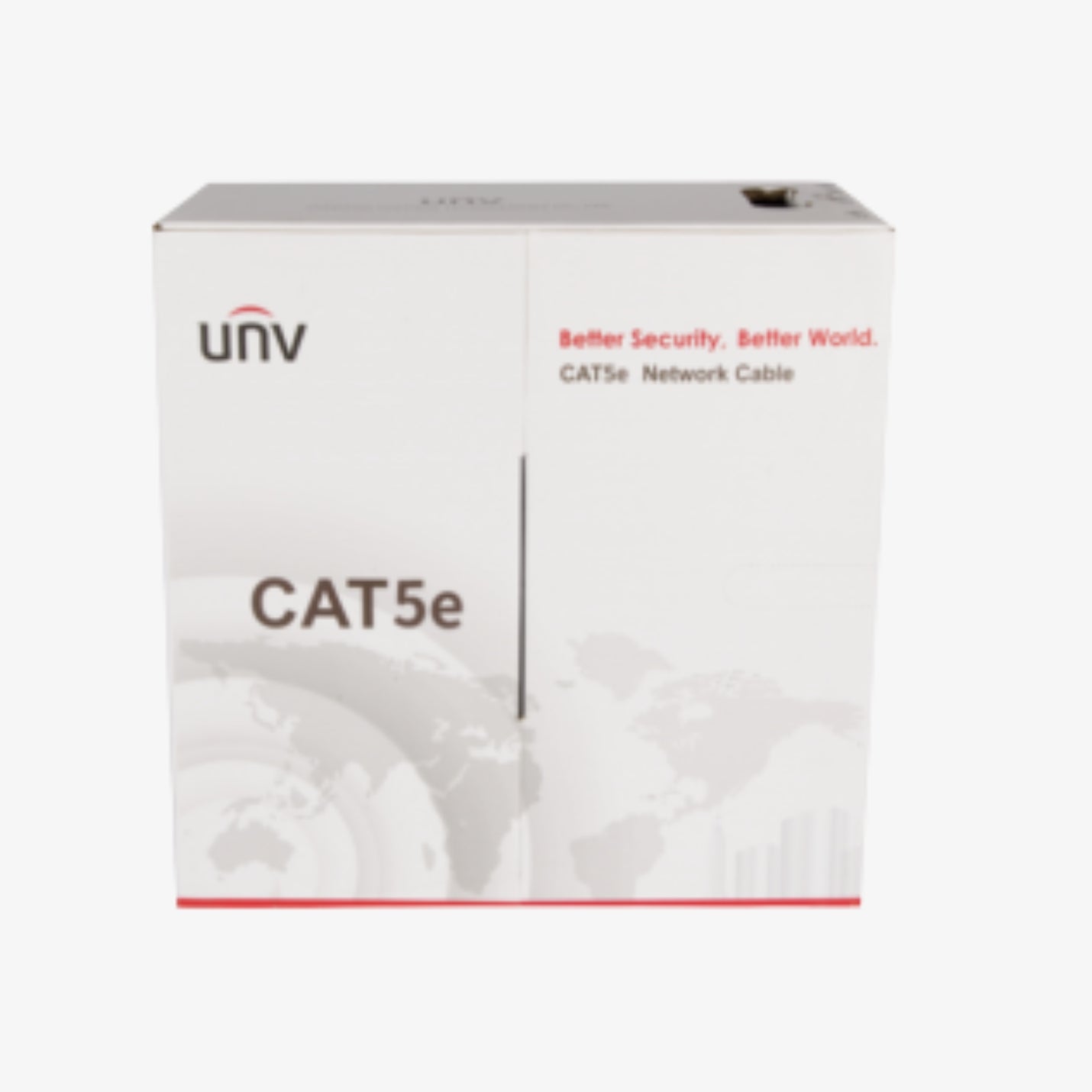 ქსელის კაბელი UNIVIEW Cat5e UTP / 100% სპილენძი / გარე გამოყენების / 305 მეტრი