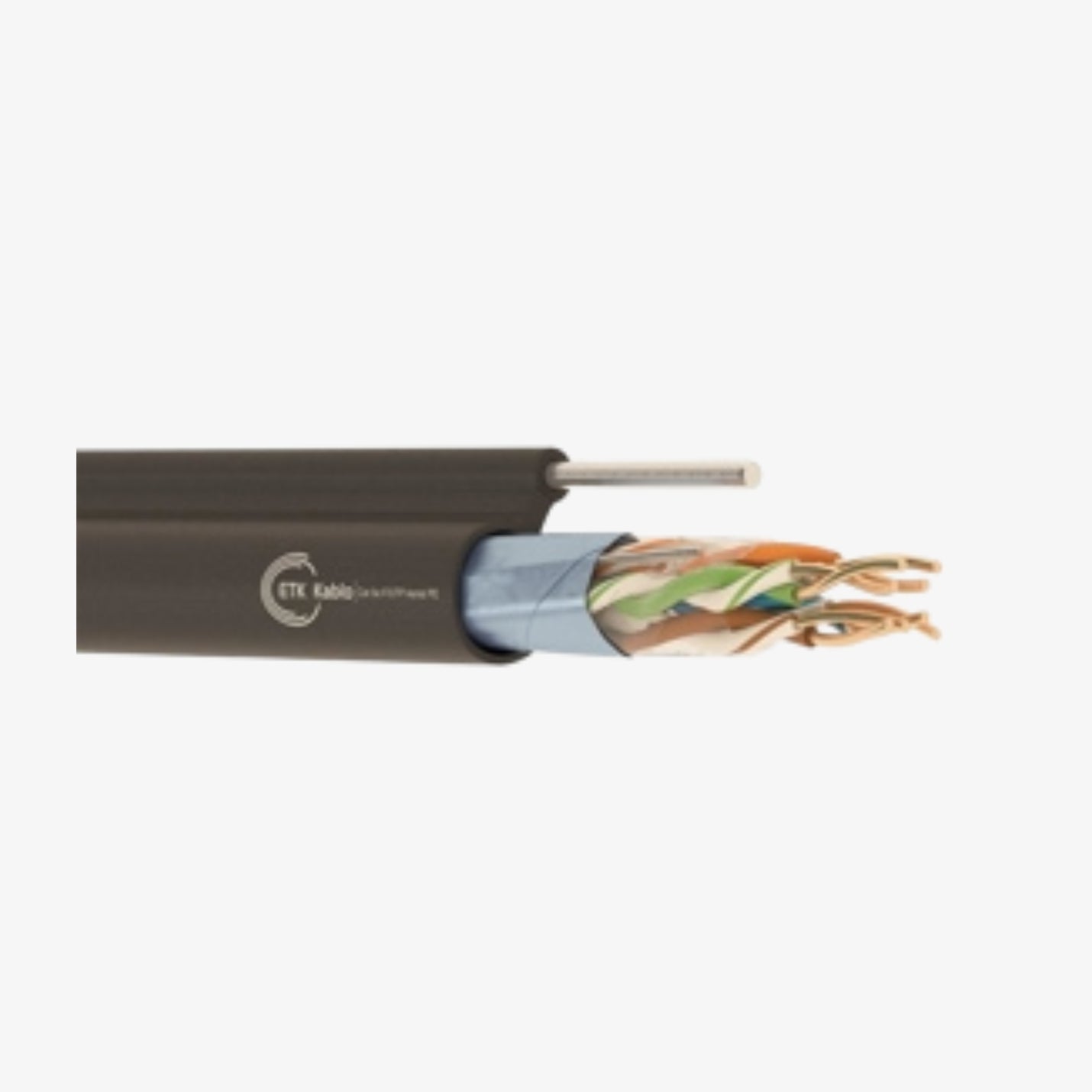 ქსელის კაბელი UNIVIEW Cat5e UTP 24AWG / 100% სპილენძი / გარე გამოყენების / 305 მეტრი