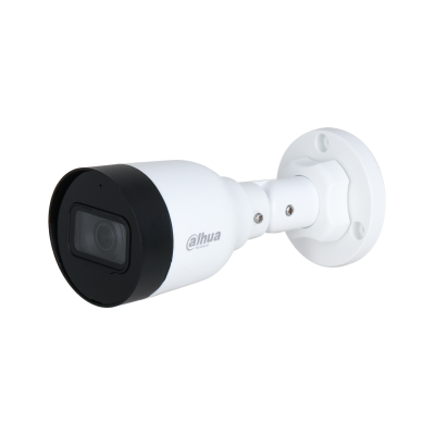 Dahua IPC-HFW1230S1-S5 2.8mm 2მპ გარე Bullet, IP67, პლასტმასი/მეტალი, IR 30მ