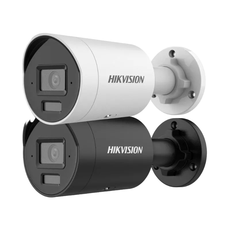 Hikvision DS-2CD2043G2-LI 2.8mm 4მპ გარე Bullet, AcuSense, Smart Hybrid Light, IP67, მეტალი, IR 40მ, White Light 40მ
