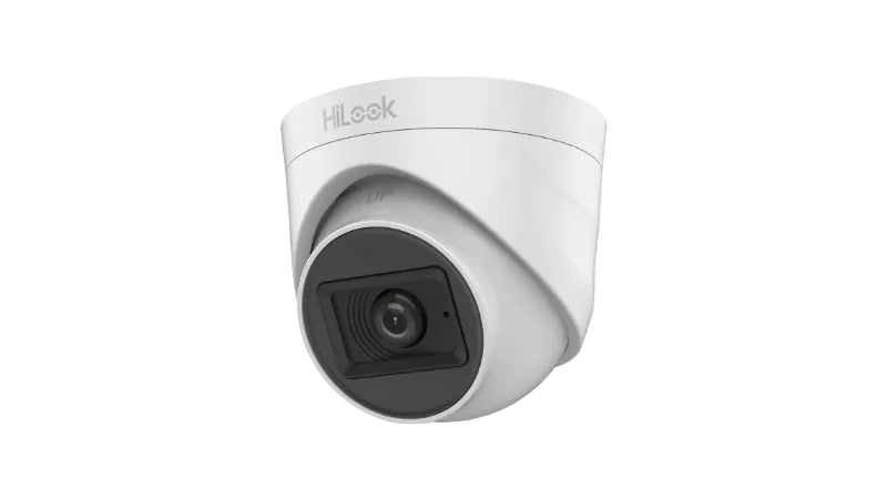 Hilook THC-T120-PS 2.8mm 2მპ შიდა Turret, Mic, პლასტმასი, IR 20მ